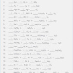 Balancing Equations Worksheet Answer Key 1 37 SHOTWERK