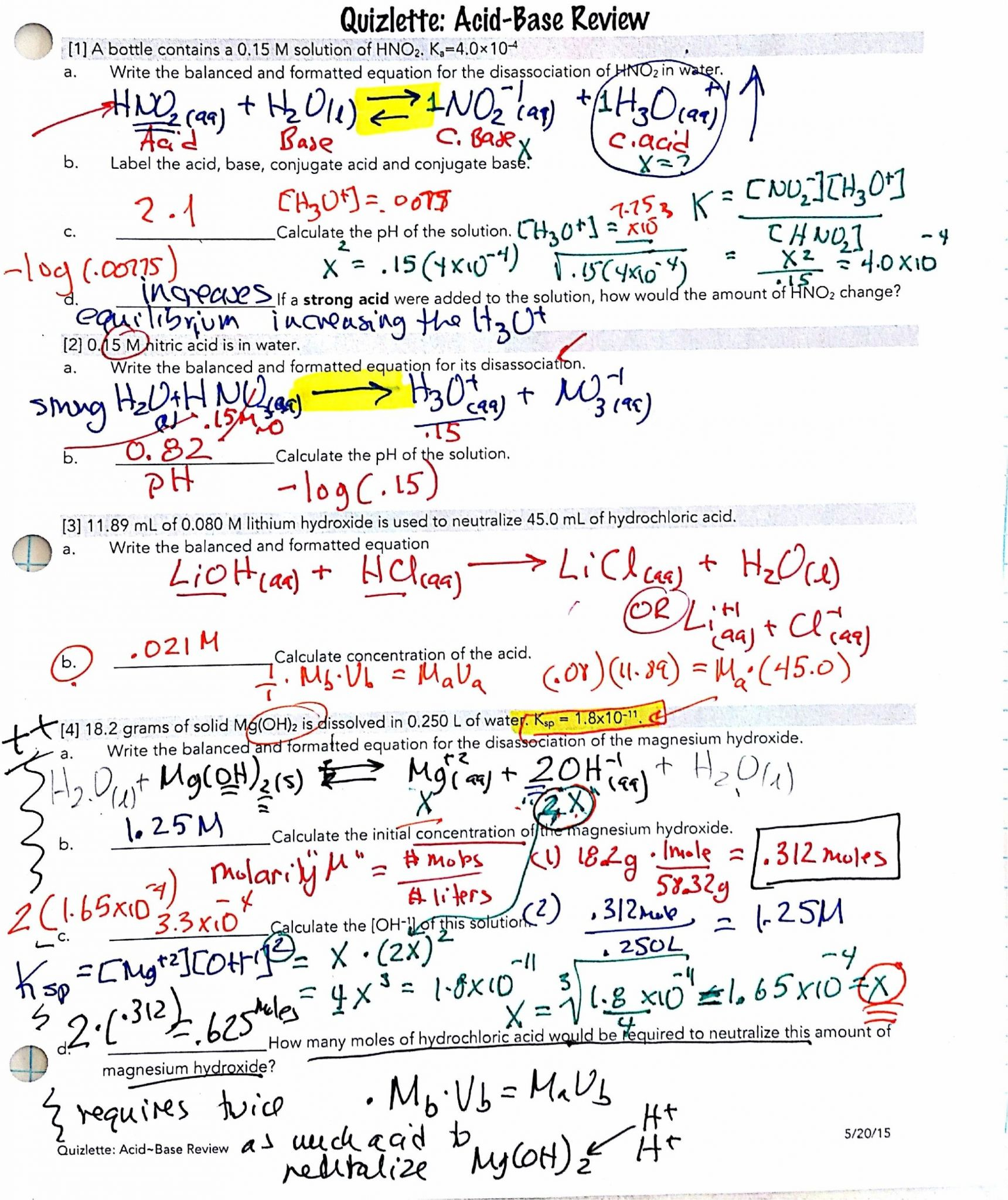 Chemistry Unit 6 Worksheet 1 Answer Key Chemistryworksheet com Chemistry Unit 6 Worksheet 1 Answer Key Chemistryworksheet com