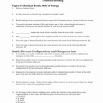 Chemistry Unit 4 Worksheet 3 Worksheet