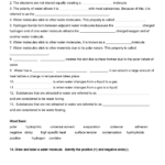 Properties Of Water Worksheet Biology Worksheet Properties Of Water