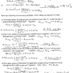 The Mole Worksheets Answer Key