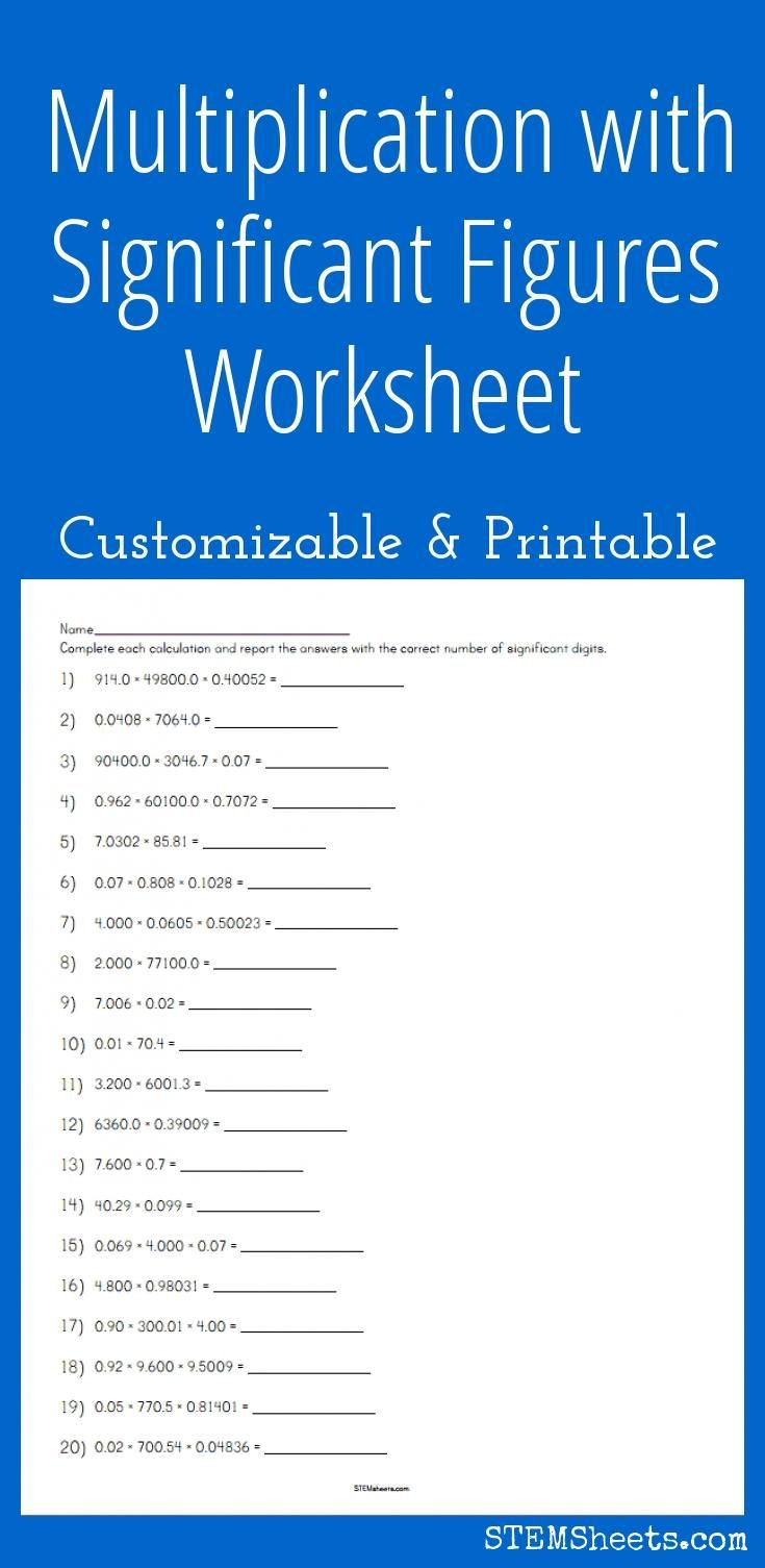 30 Significant Figures Worksheet With Answers Education Template 30 Significant Figures Worksheet With Answers Education Template