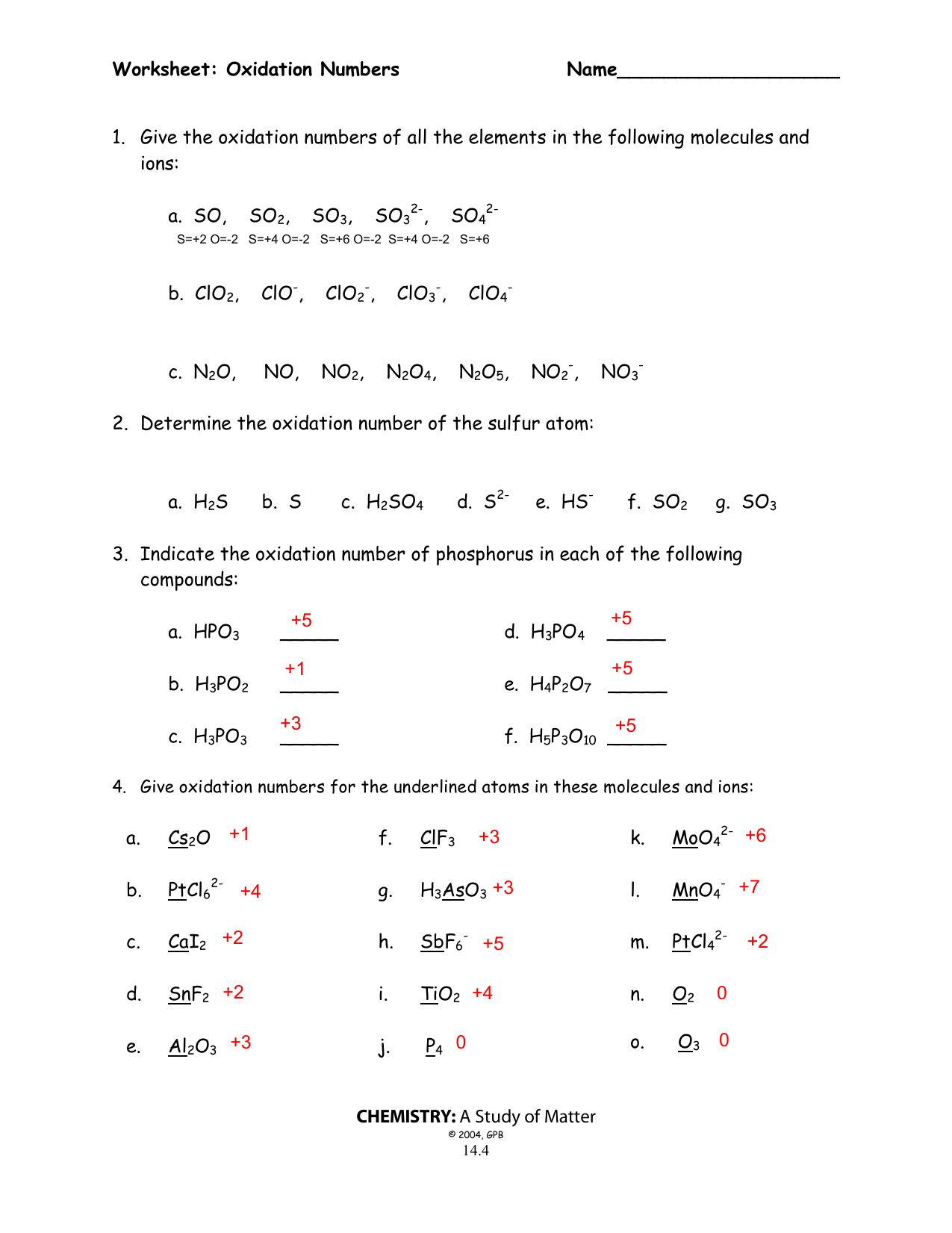 Redox Review Worksheet Answers Free Download Qstion Co Redox Review Worksheet Answers Free Download Qstion co