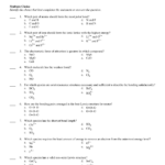 Ap Chemistry Unit 3 Test Answers Semanario Worksheet For Student