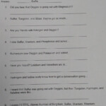 Did You Hear About Worksheet Answer Key Worksheet