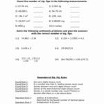 Significant Figures Practice Worksheet Answers Chemistry Try This Sheet