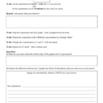 Worksheet For Animated Marble Chip Experiment